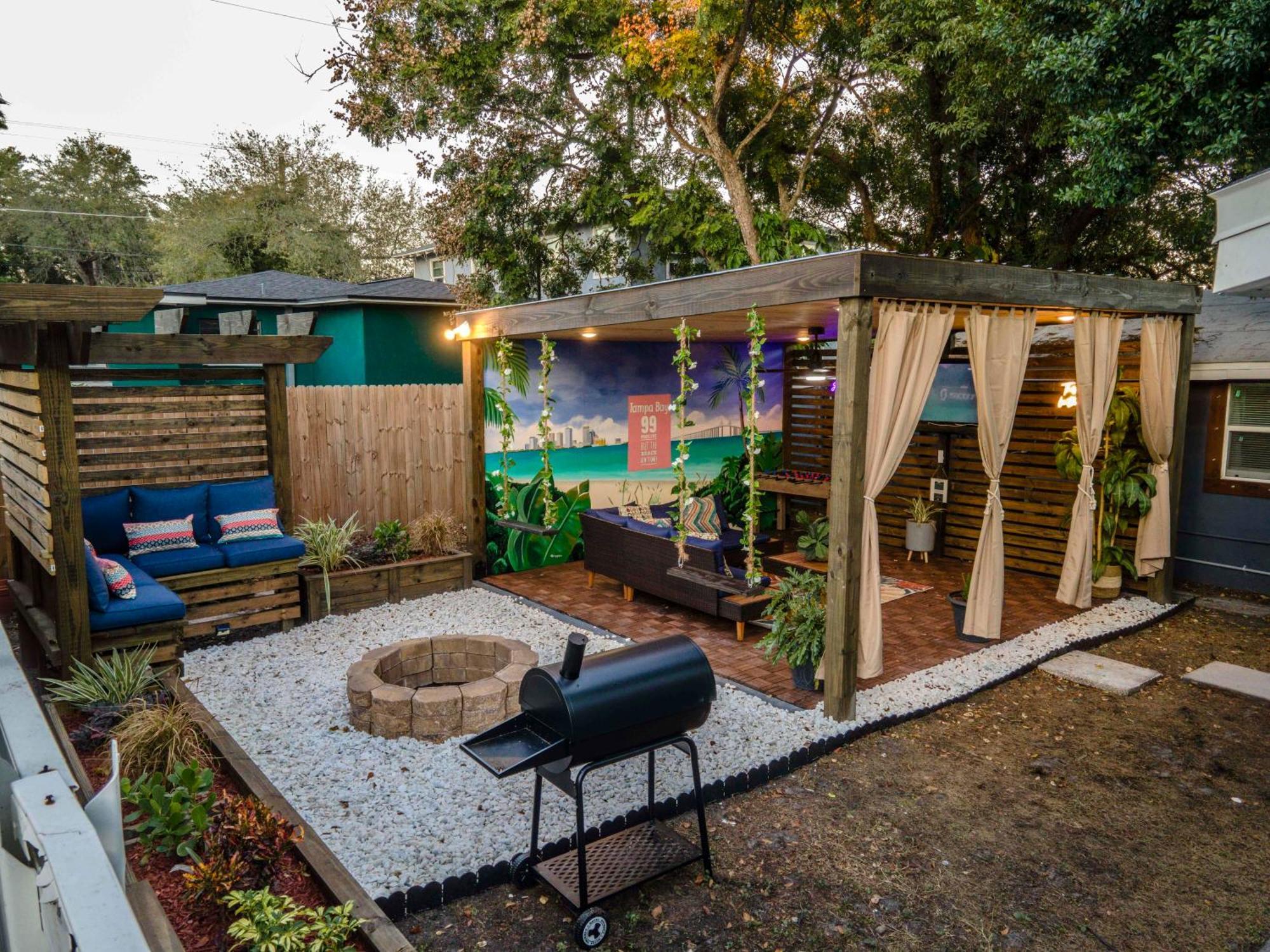 Luxury 5-Br House, Tampa Downtown With Cottage Exterior foto